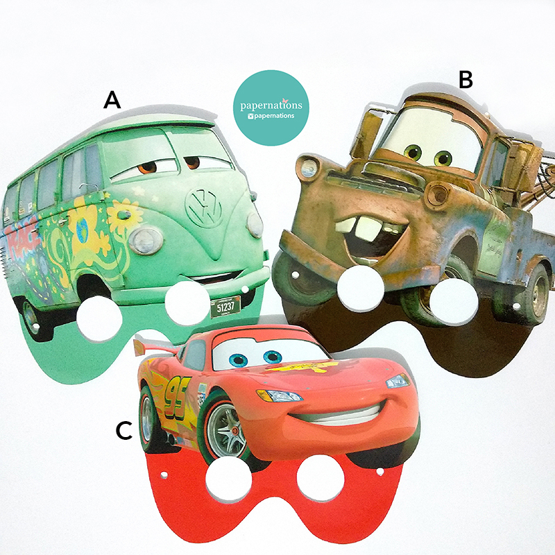 Disney Cars Masks